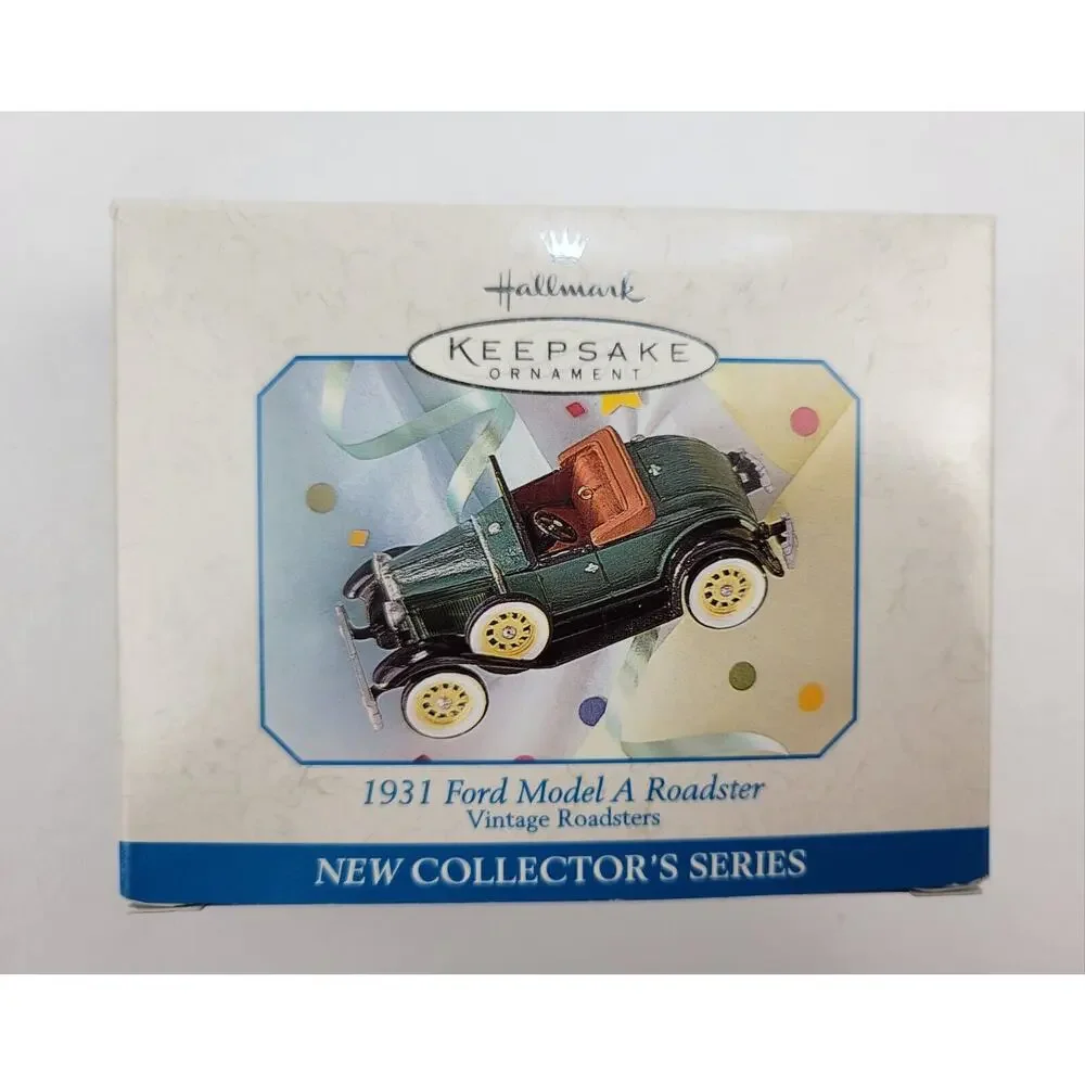1931 Ford Model A Roadster 'Vintage Roadsters' Series # 1 Hallmark 1998 Ornament